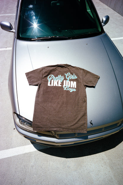 T-SHIRT - Pretty Girls Like JDM Boys