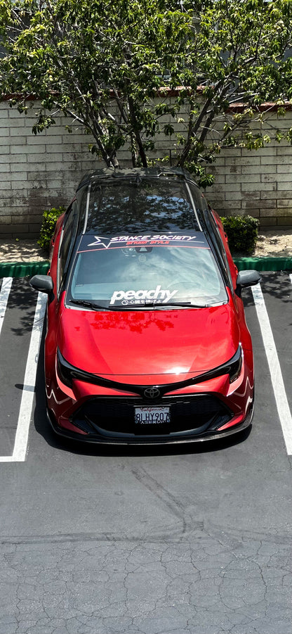 STICKERS - STANCE SOCIETY SUN BANNER